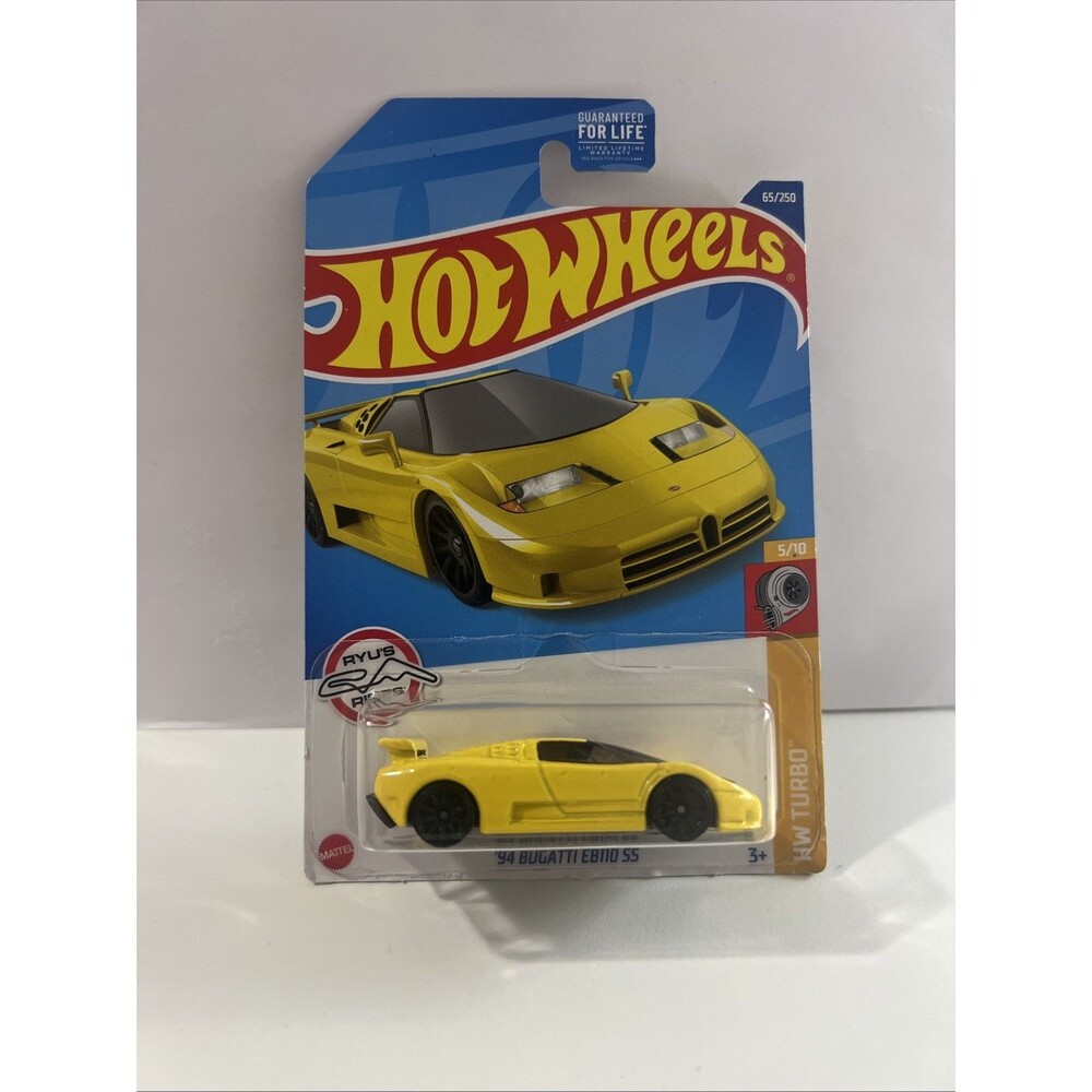 '94 Bugatti EB110 SS - Yellow - 2022 Hot Wheels